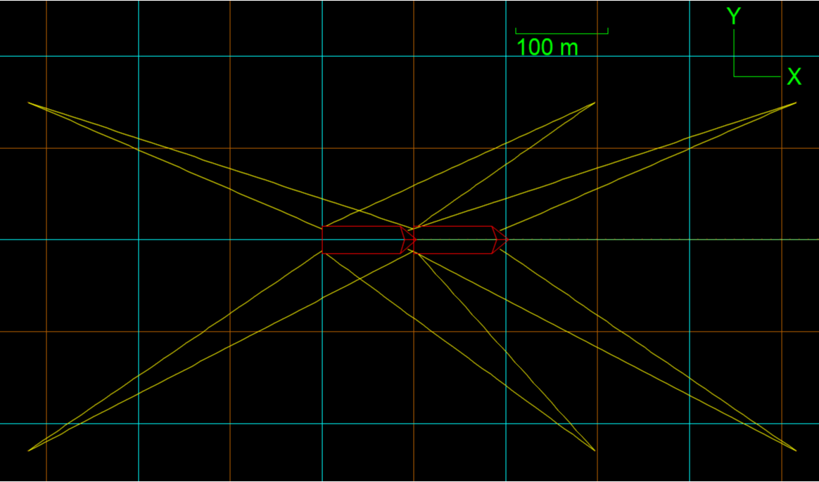 Dynamic Mooring Analysis in OrcaFlex for Catenary Mooring System