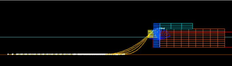 Dynamic Mooring Analysis in OrcaFlex for Cable Lay and Burial Installation